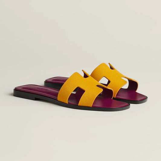 Sandales Oran - Jaune Topaze — image 1
