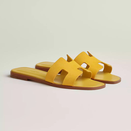 Sandales Oran - Jaune bouton d'or — image 1
