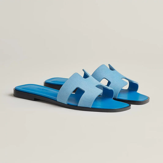 Sandales Oran - Blue Cameo — image 1