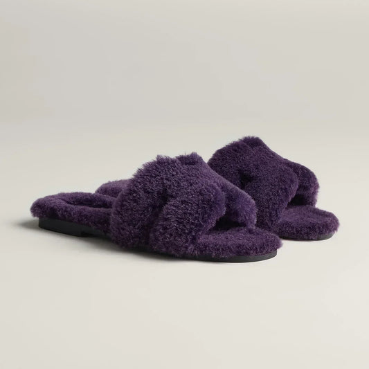 Sandales Oran - violet foncé — image 1