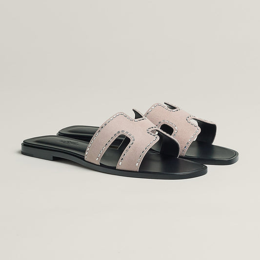 Sandales Oran - Porcelaine rose — image 1