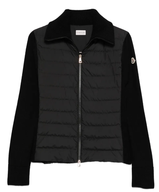 Gilet Cardigan Moncler Noir