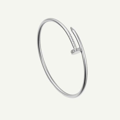 Cartier - Bracelet Juste un Clou Diamants Or Gris — image 2