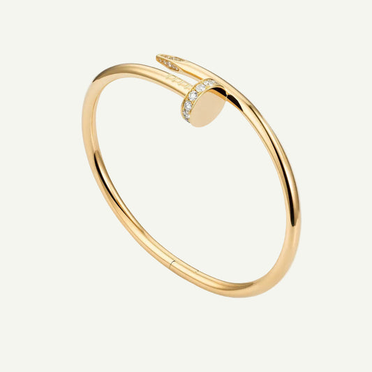 Cartier - Bracelet Juste un Clou Diamants Or Jaune — image 1